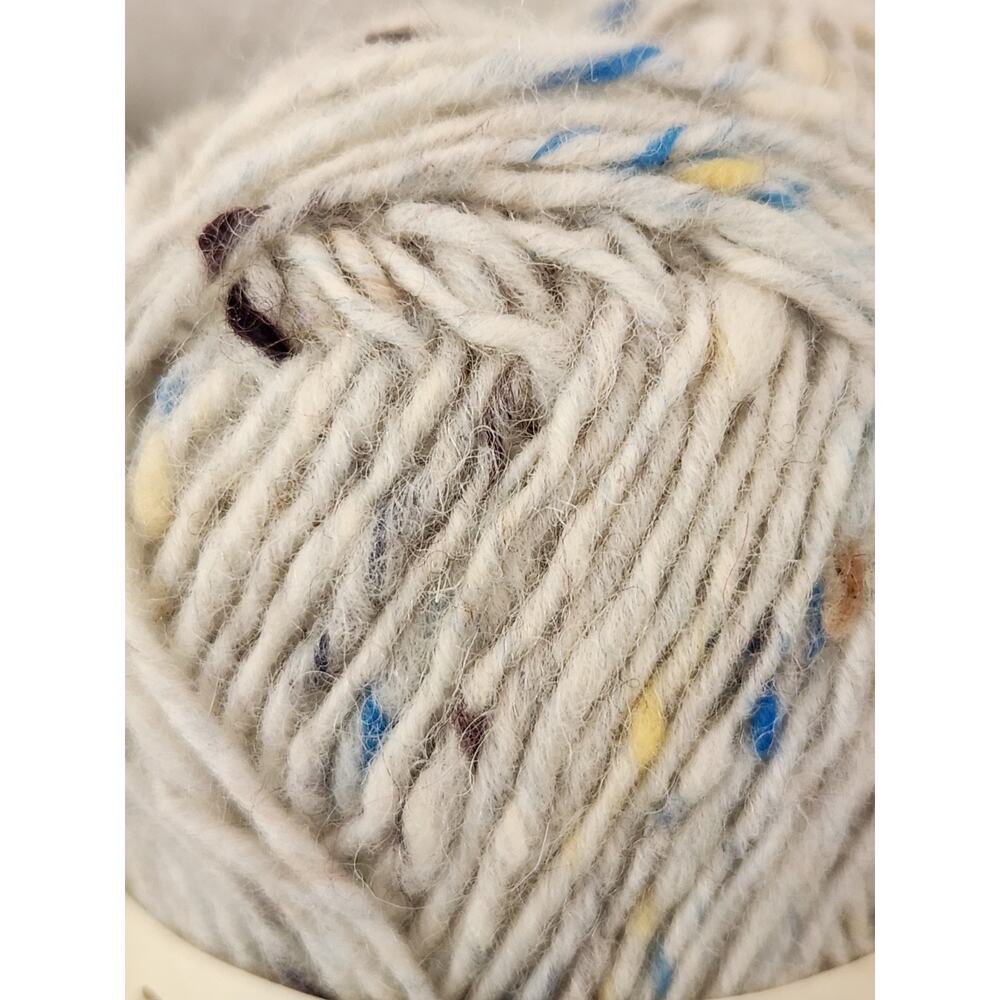 Debbie Bliss Aran Tweed Yarn Lot 4 Skeins 100% Wool 50g Made in UK Aran Knit - Picture 5 of 5